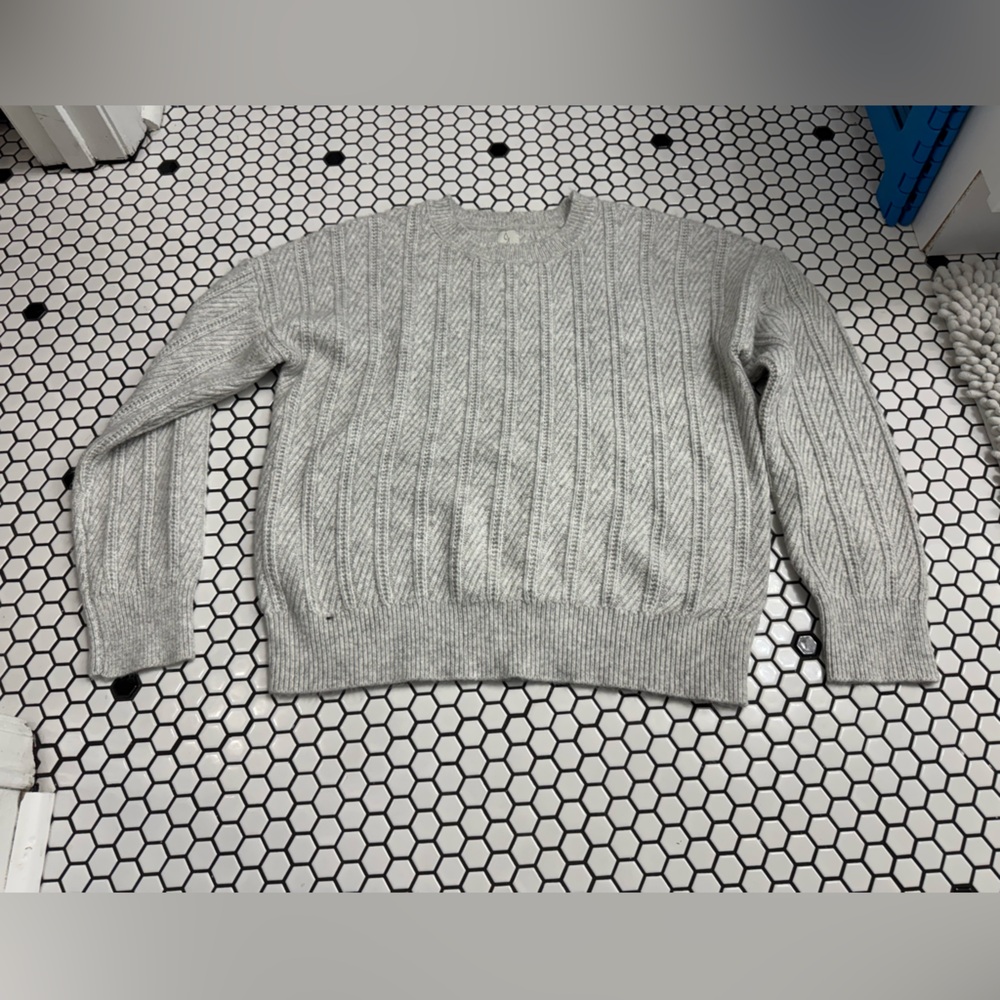 Joie Light Gray Crewneck Sweater size XL